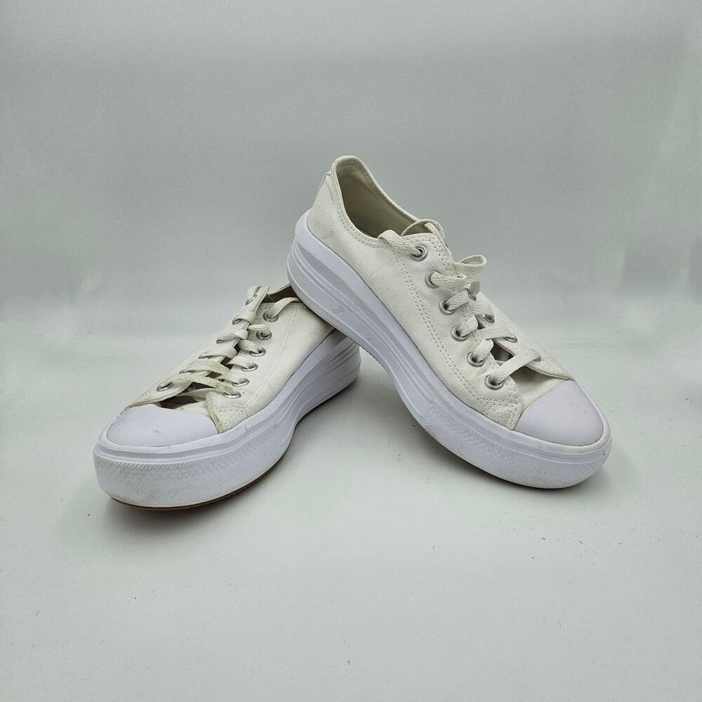 Converse Chuck Taylor All Star Move Platform‎ Sneakers White Women’s Size 9